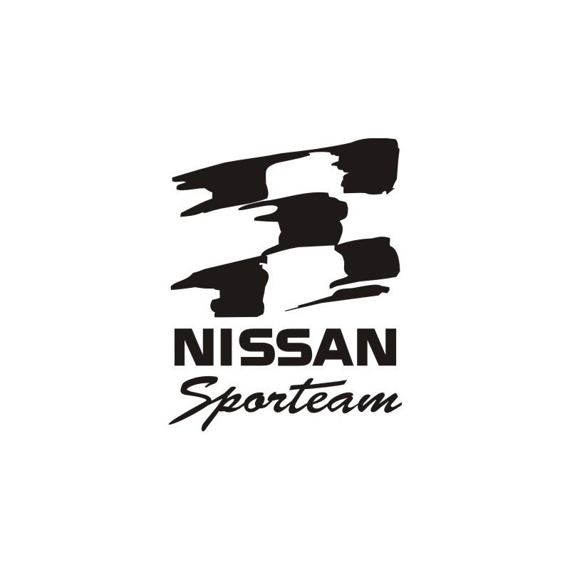 Sticker Nissan Sporteam 3 - Taille et coloris au choix