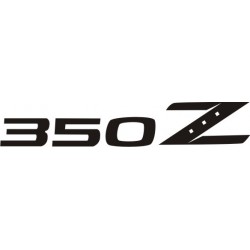 Sticker Nissan 350Z 2 - Taille et coloris au choix