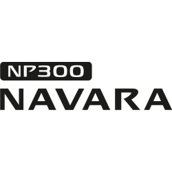 Sticker Nissan Navara - Taille et coloris au choix