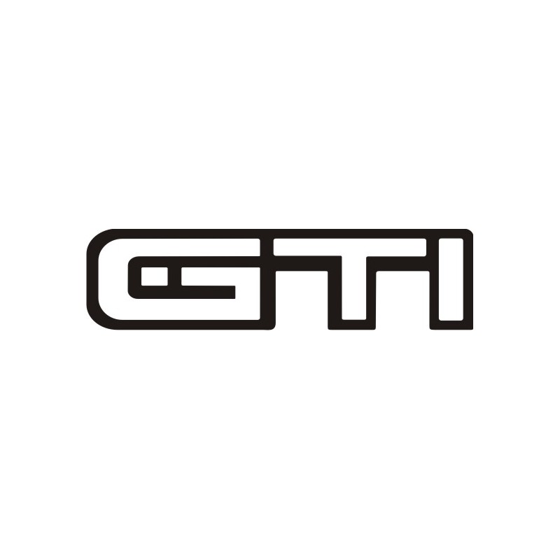 Sticker Nissan GTI 2 - Taille et coloris au choix