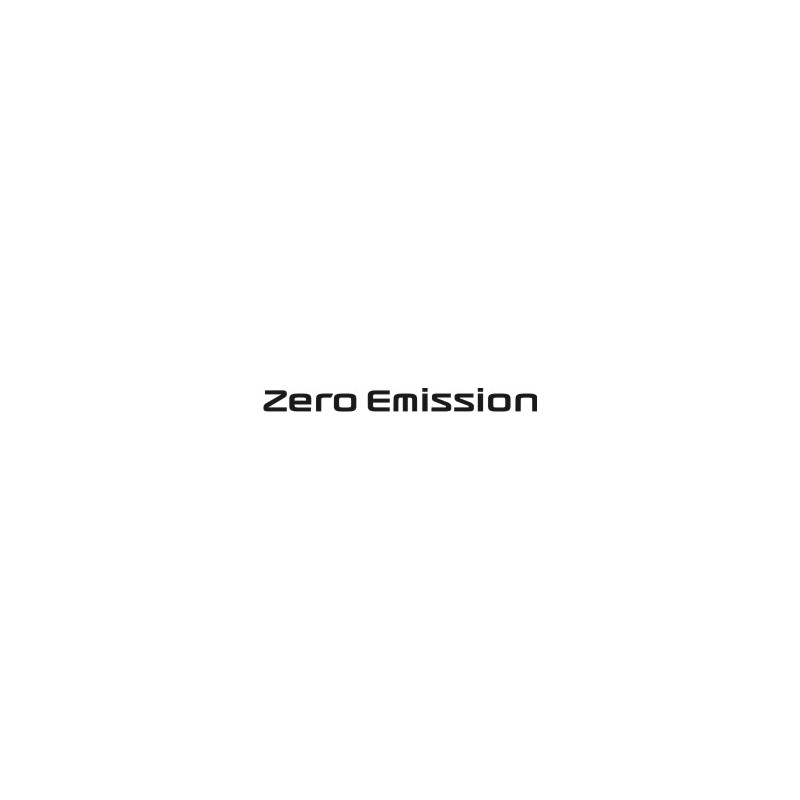 Sticker Zero emission - Taille et coloris au choix