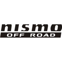 Sticker Nismo 2 - Taille et coloris au choix