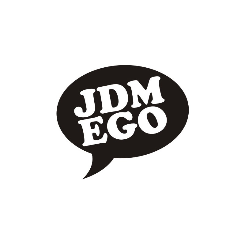 Sticker JDM Ego - Taille et Coloris au choix