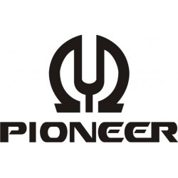 Sticker Pioneer 1 - Taille et coloris au choix