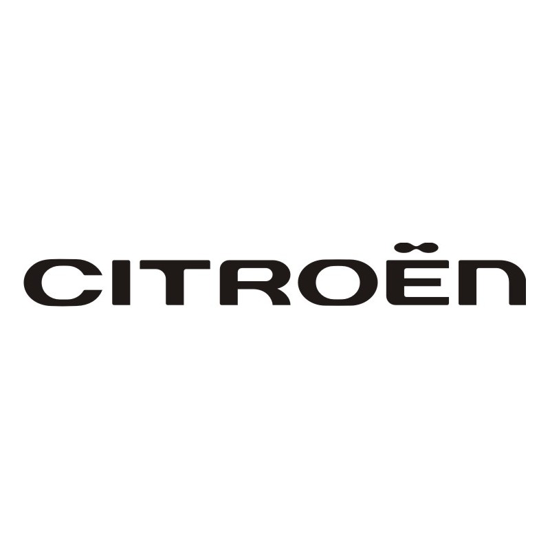 Sticker Citroen 12 - Coloris et Taille au choix