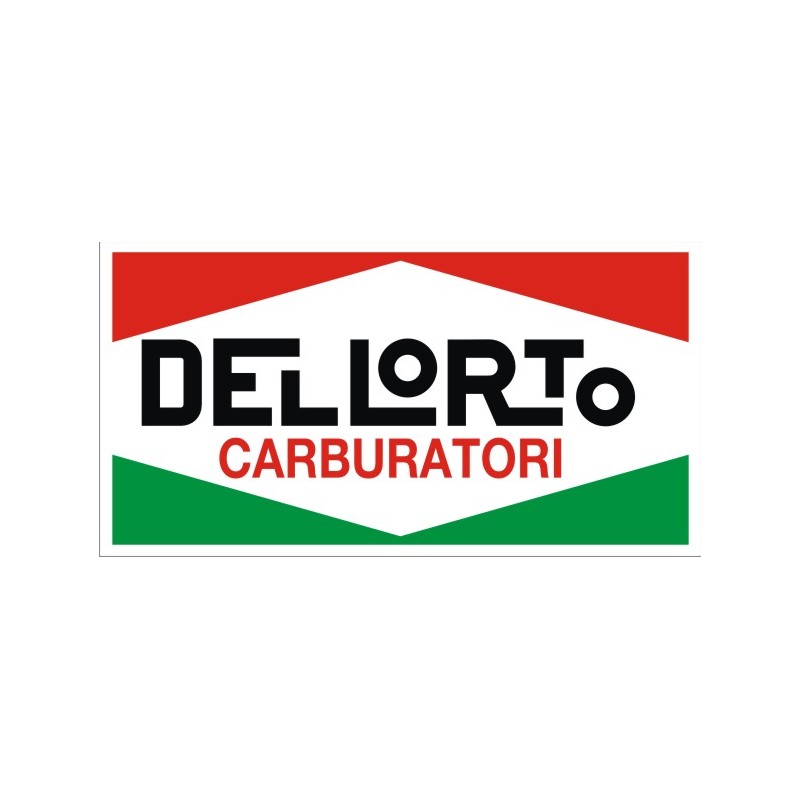 Autocollant Dellorto - Taille et Coloris au choix
