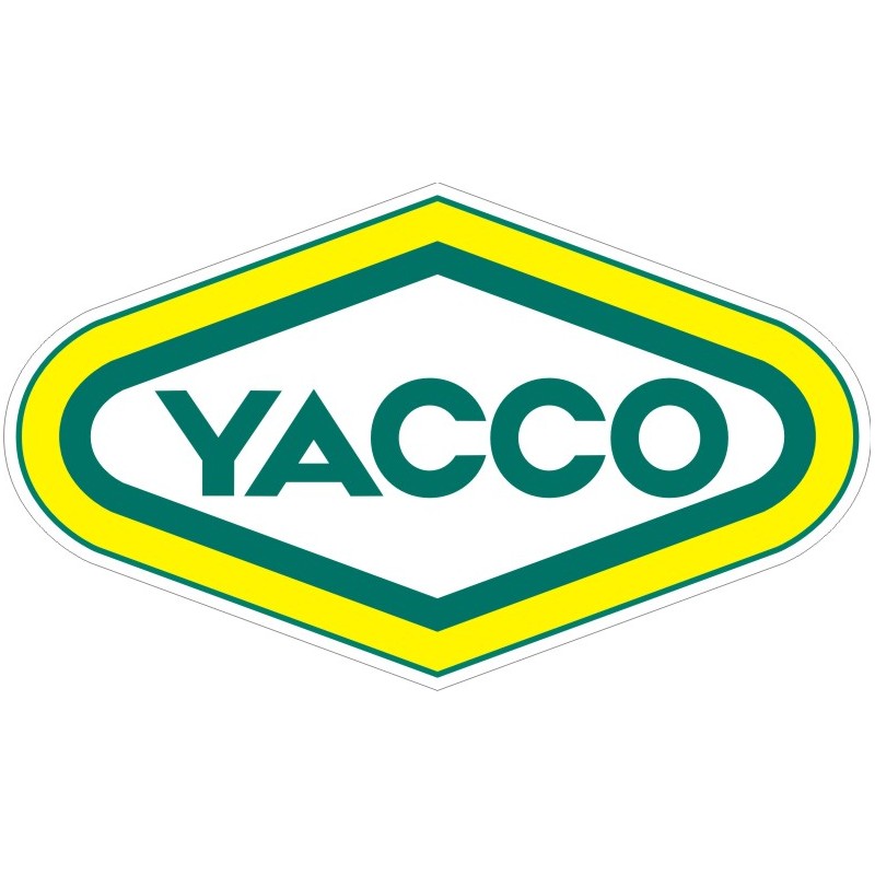 Yacco - Autocollant Taille au choix