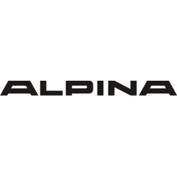 Sticker Alpina - Taille et coloris au choix