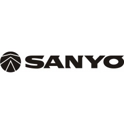 Sticker Sanyo - Taille et coloris au choix