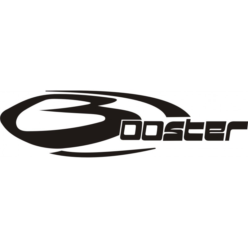 Sticker Booster 2 - Taille et coloris au choix
