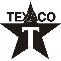 Sticker Texaco 2 - Taille et coloris au choix