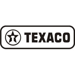 Sticker Texaco 4 - Taille et coloris au choix