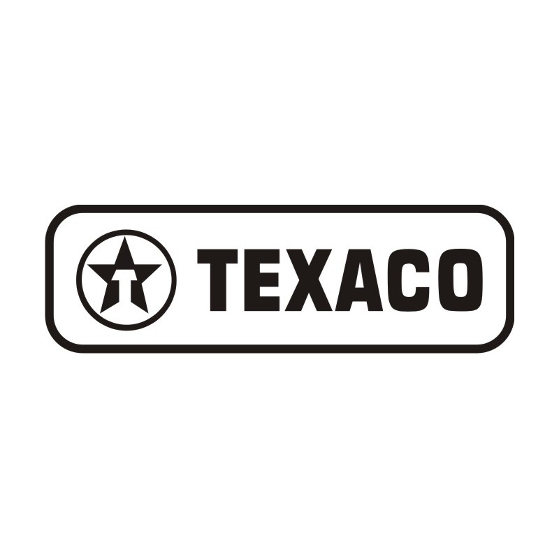 Sticker Texaco 4 - Taille et coloris au choix