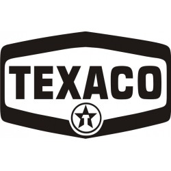 Sticker Texaco 5 - Taille et coloris au choix