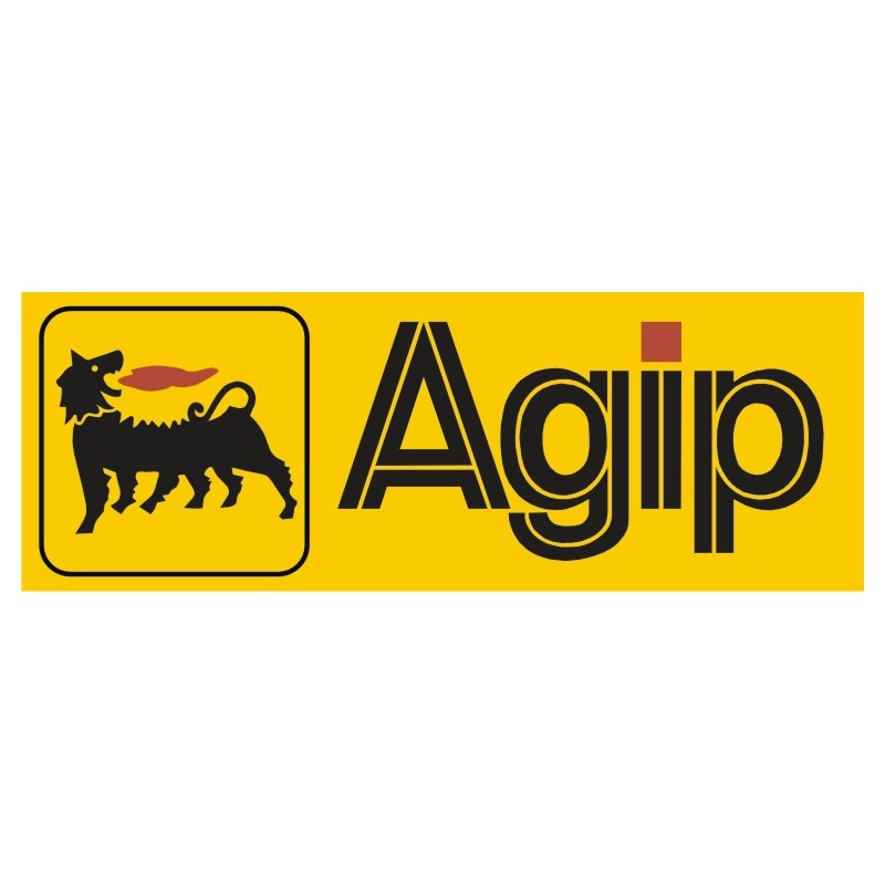 Sticker Agip 2 - Taille et coloris au choix