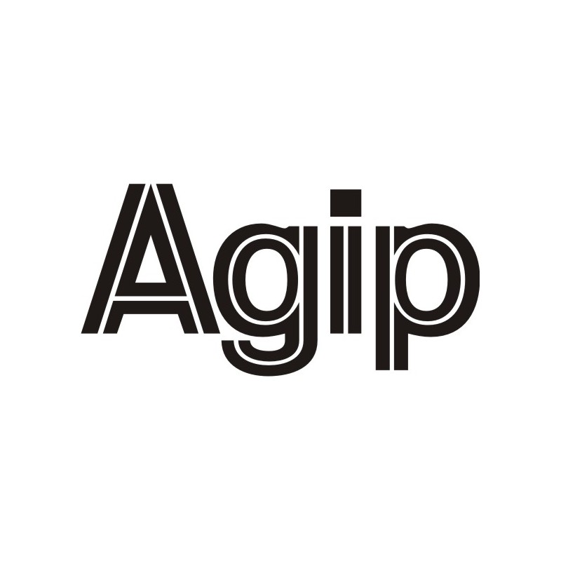 Sticker Agip 8 - Taille et coloris au choix