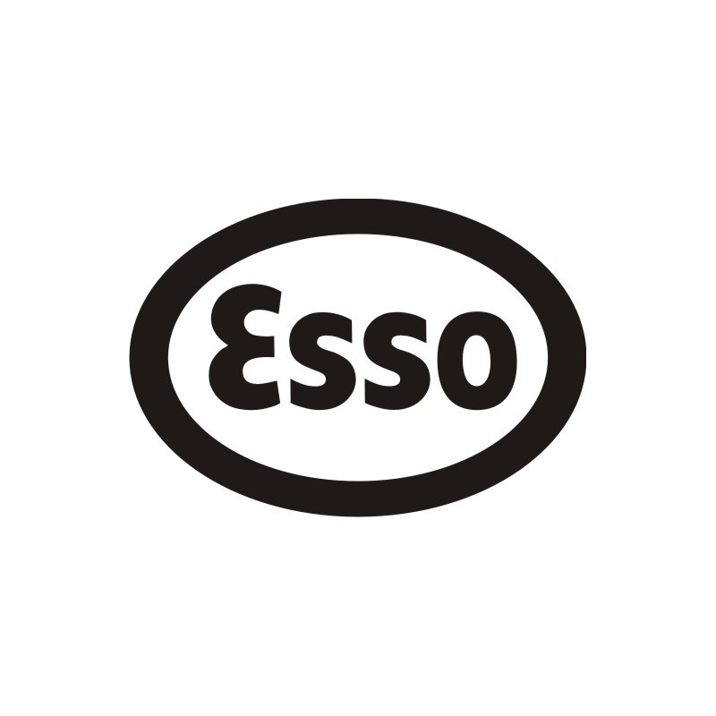Sticker Esso 1 - Taille et coloris au choix