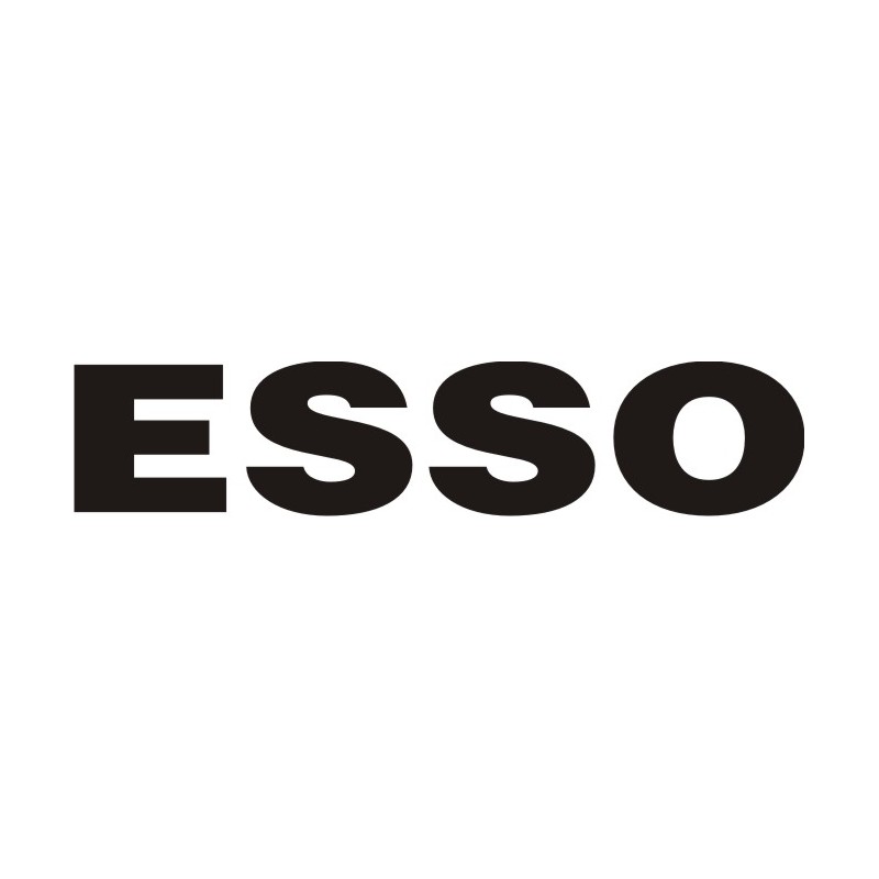 Sticker Esso 5 - Taille et coloris au choix