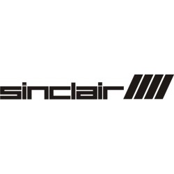 Sticker Sinclair - Taille et coloris au choix