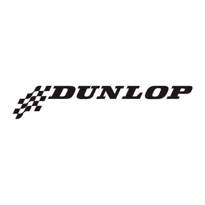 Autocollant Dunlop 2 - Taille et Coloris au choix