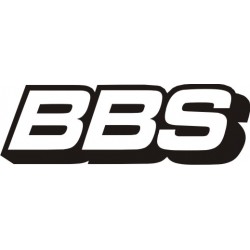Autocollant BBS 1 - Taille et Coloris au choix