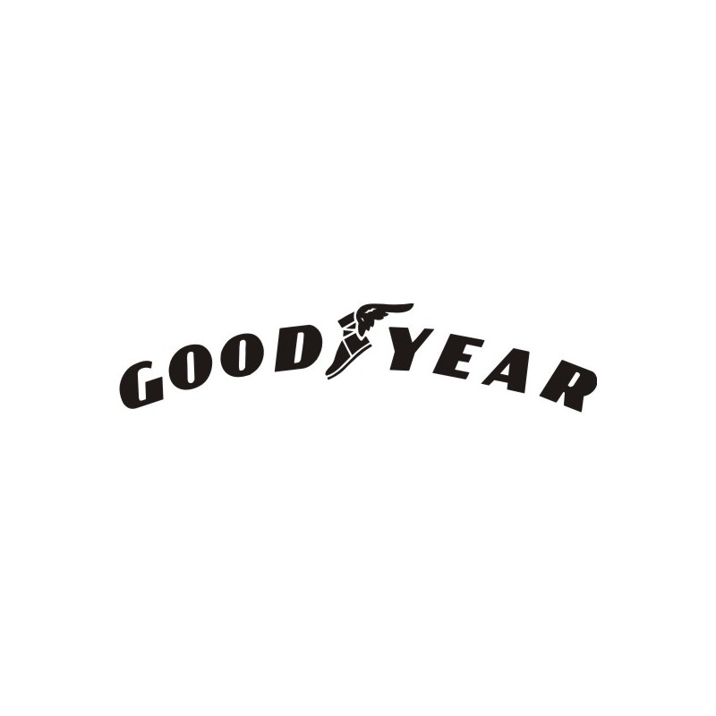 Autocollant Good Year 1 - Taille et Coloris au choix