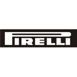 Autocollant Pirelli 1  - Taille et Coloris au choix