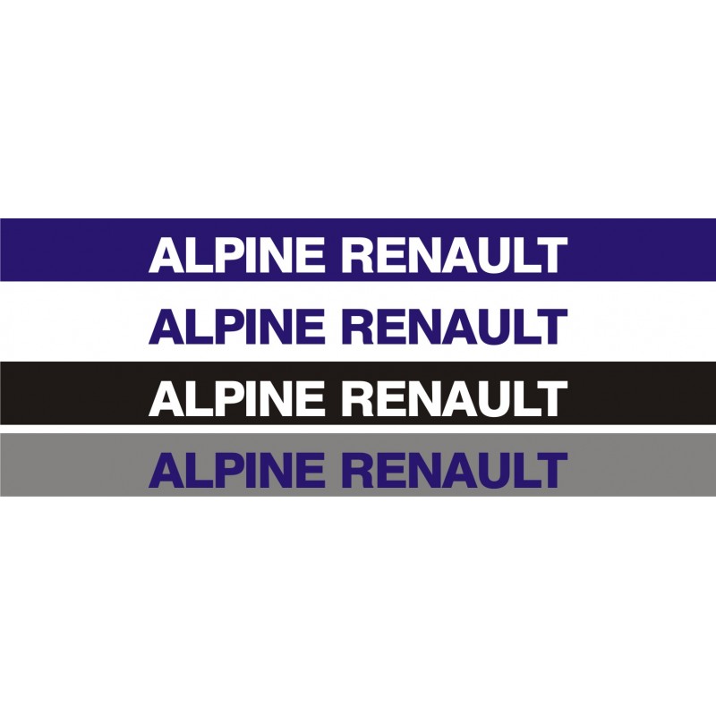 Bandeau pare soleil Renault Alpine 1