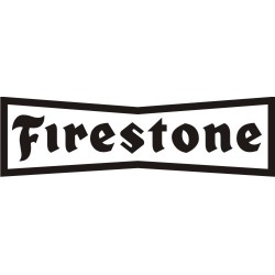 Autocollant Firestone 1 - Taille et Coloris au choix