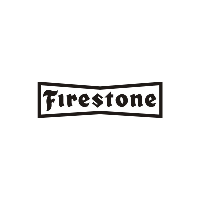 Autocollant Firestone 1 - Taille et Coloris au choix