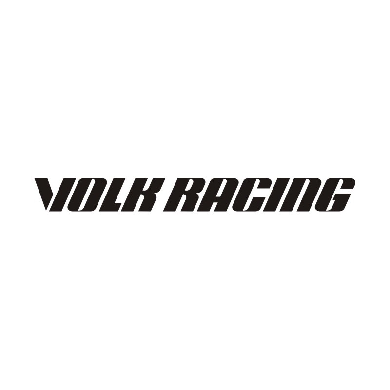 Autocollant Volk Racing - Taille et Coloris au choix