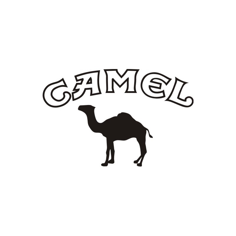 Autocollant Camel 2 - Taille et Coloris au choix