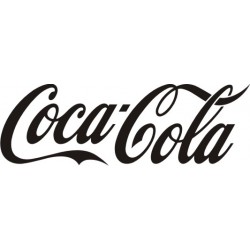 Autocollant Coca-Cola - Taille et Coloris au choix