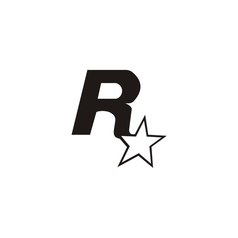Autocollant Rockstar 1 - Taille et Coloris au choix