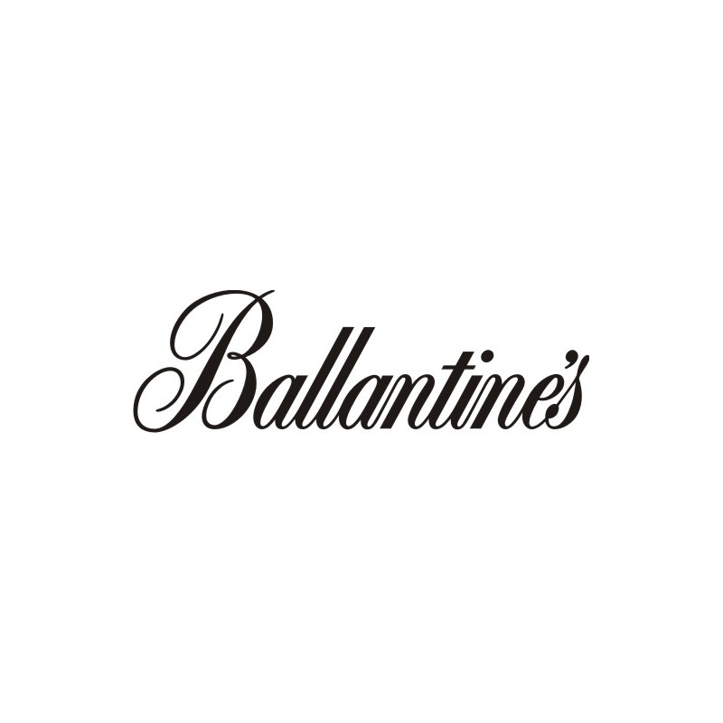 Autocollant Ballantine's - Taille et Coloris au choix
