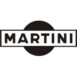 Autocollant Martini - Taille et Coloris au choix