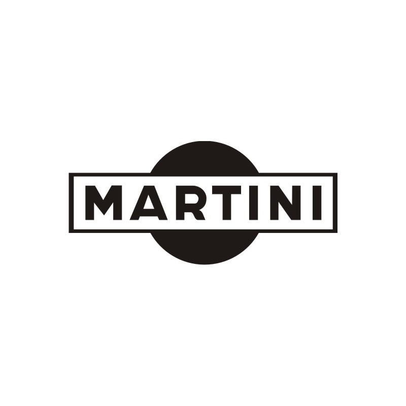Autocollant Martini - Taille et Coloris au choix
