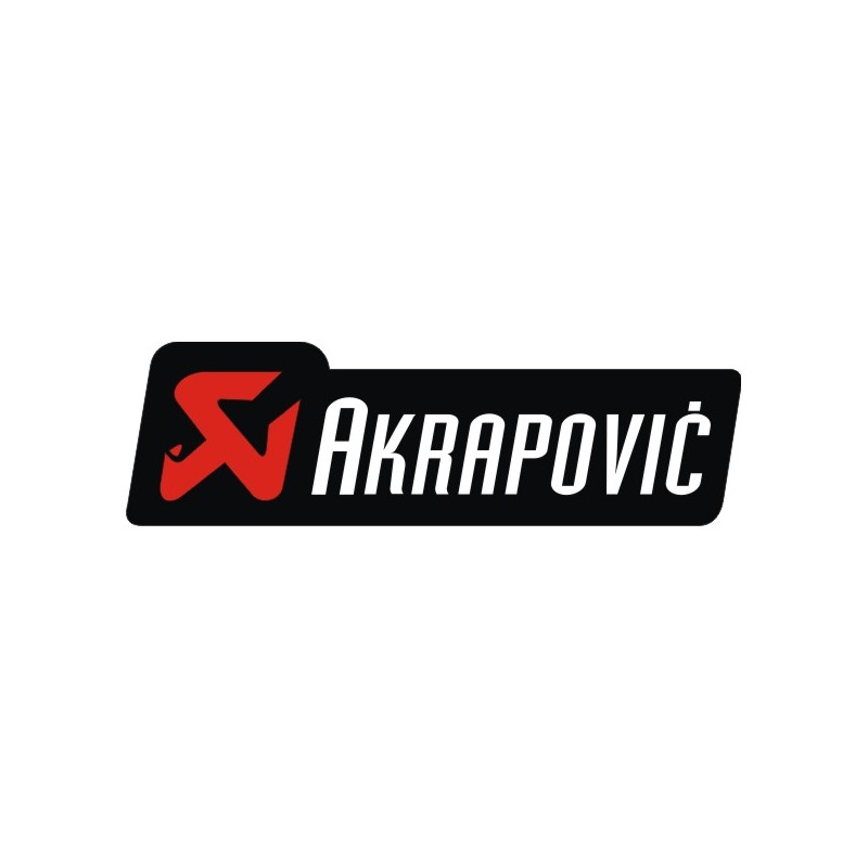 Autocollant AKRAPOVIC 7 - Taille au choix