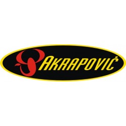 Autocollant AKRAPOVIC 9 - Taille au choix
