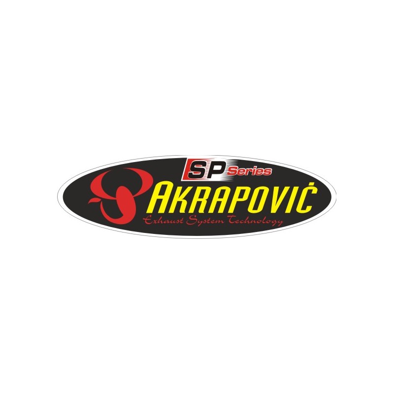 Autocollant AKRAPOVIC 11 - Taille au choix