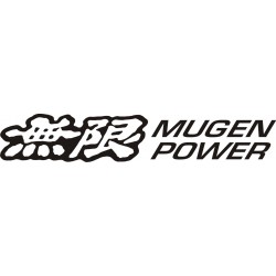 Autocollant Mugen Power 2 - Taille et Coloris au choix