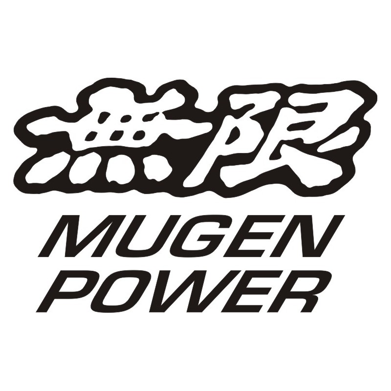 Autocollant Mugen Power 3 - Taille et Coloris au choix