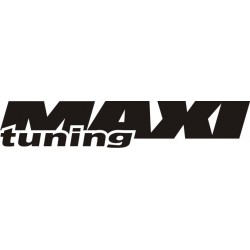 Autocollant Maxi Tuning - Taille et Coloris au choix