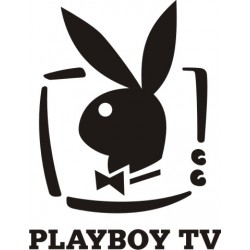 Autocollant Playboy 3 - Taille et Coloris au choix
