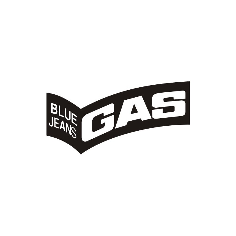 Autocollant GAS 2 - Taille et Coloris au choix