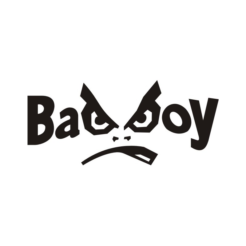 Autocollant Bad Boy 2 - Taille et Coloris au choix