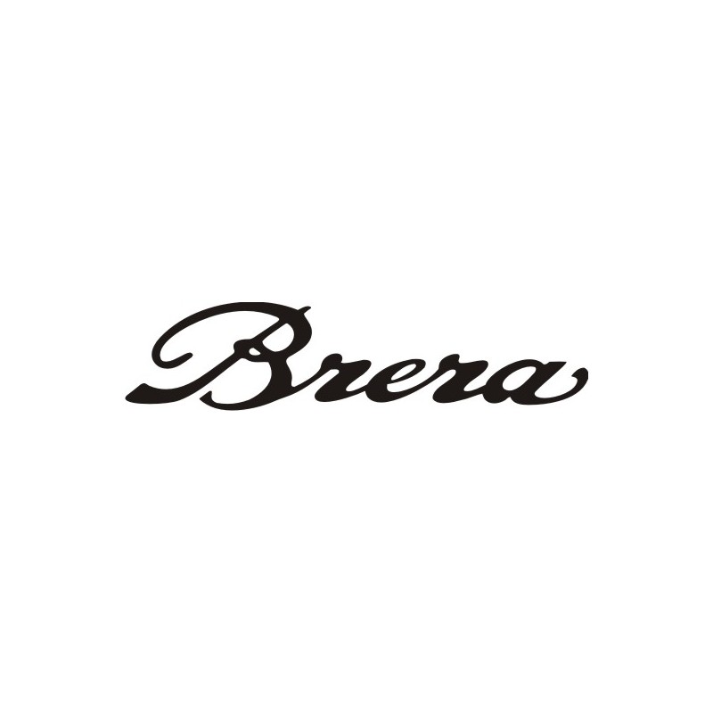 Sticker Alfa Roméo Brera - Taille et Coloris au choix