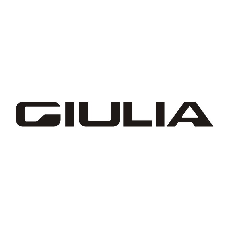 Sticker Alfa Roméo Giulia - Taille et Coloris au choix
