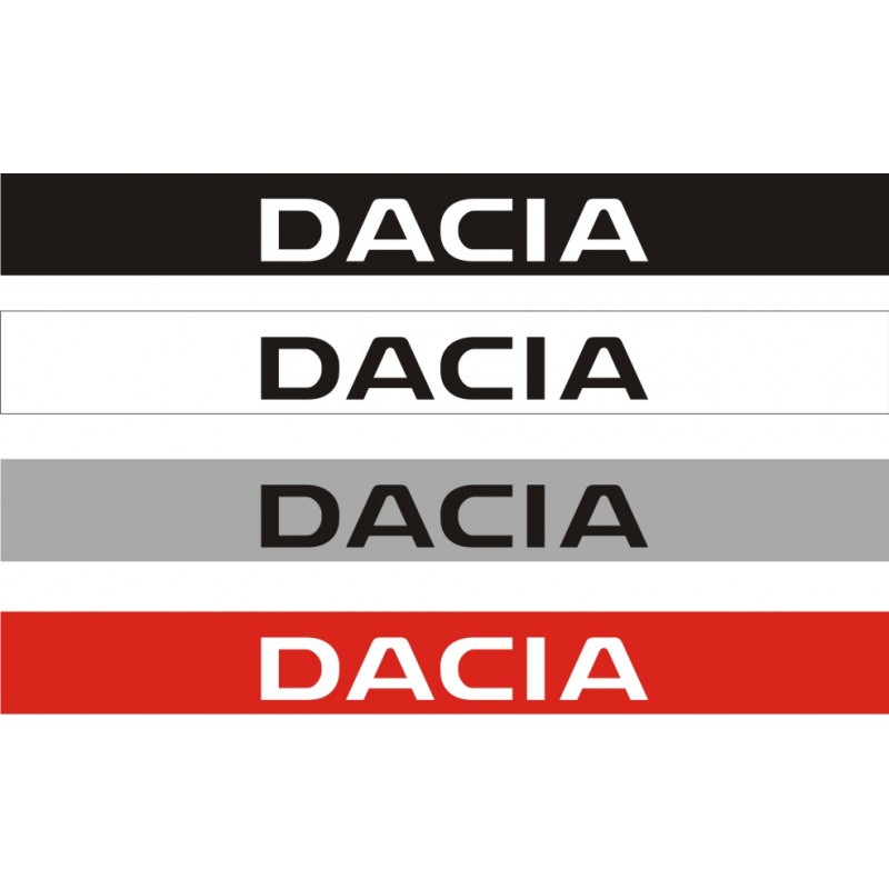 Bandeau pare soleil Dacia - 130 cm x 15 cm
