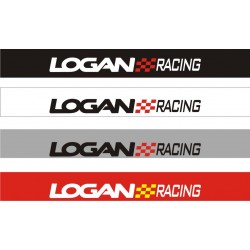 Bandeau pare soleil Dacia Logan Racing - 130 cm x 15 cm